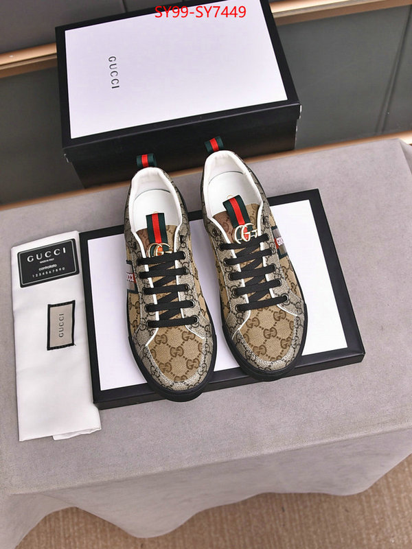 Men Shoes-Gucci where to buy high quality ID: SY7449 $: 99USD