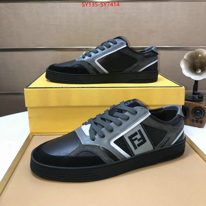 Men Shoes-Fendi fake aaaaa ID: SY7414 $: 135USD