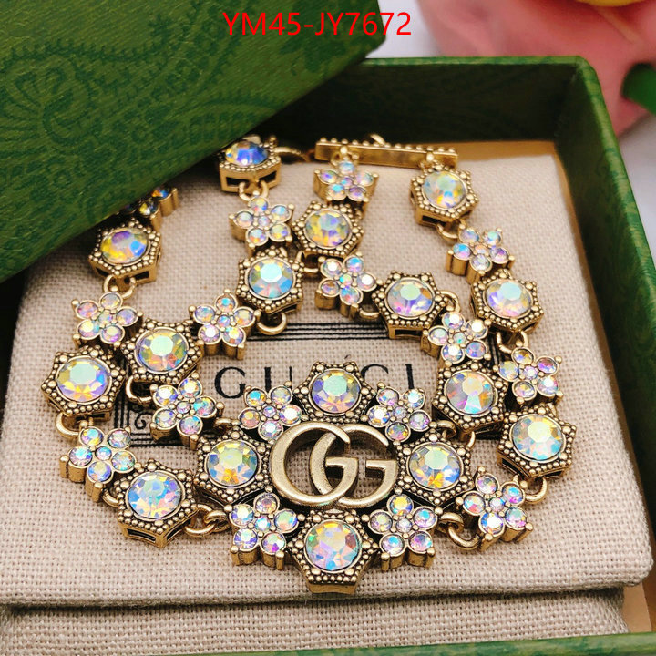 Jewelry-Gucci how to start selling replica ID: JY7672 $: 45USD