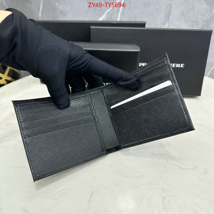 Prada Bags (4A)-Wallet top fake designer ID: TY5694 $: 49USD