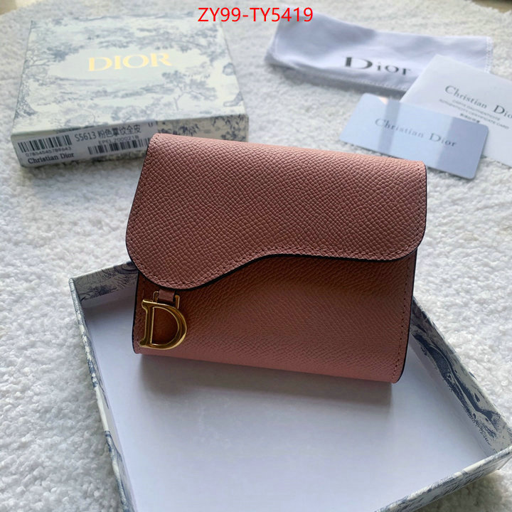 Dior Bags(4A)-Wallet- high quality online ID: TY5419 $: 99USD