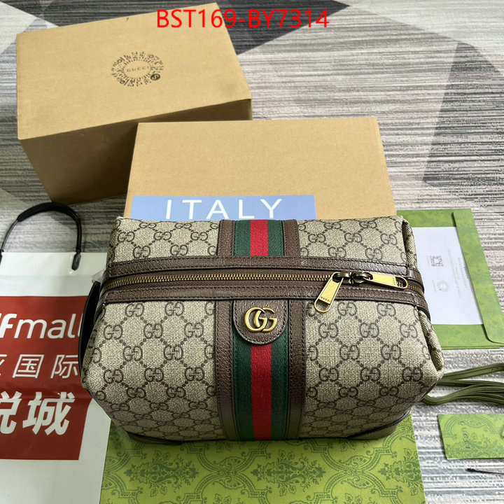 Gucci Bags(TOP)-Makeup bag- replica 2023 perfect luxury ID: BY7314 $: 169USD