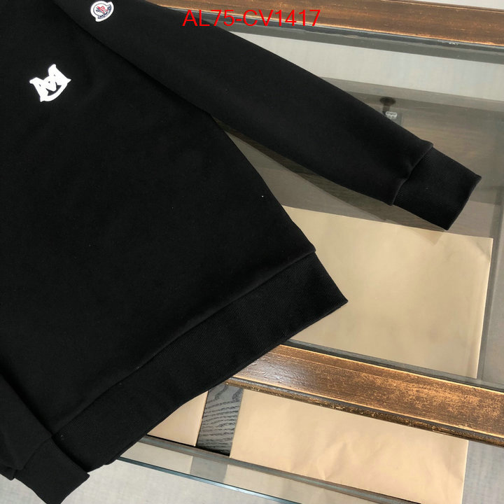 Clothing-Moncler buy cheap ID: CV1417 $: 75USD