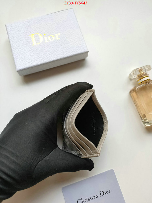 Dior Bags(4A)-Wallet- first top ID: TY5643 $: 39USD