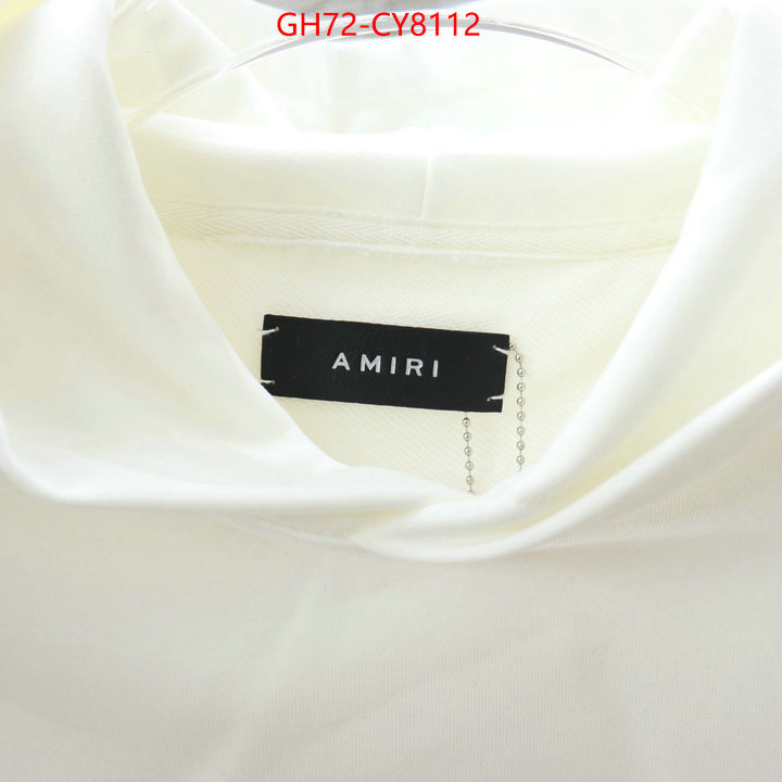Clothing-Amiri perfect replica ID: CY8112 $: 72USD