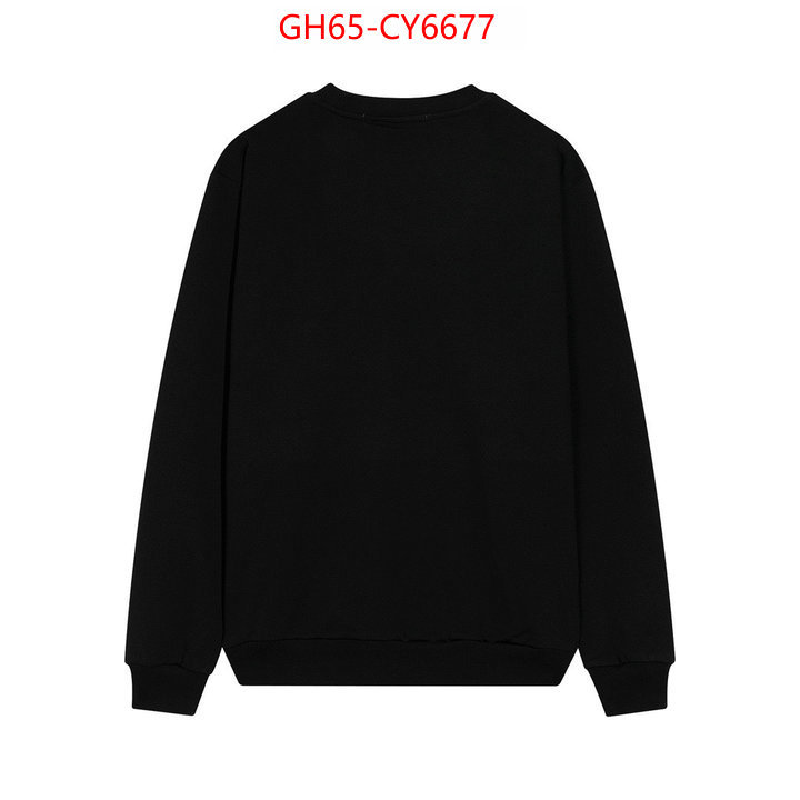 Clothing-Givenchy what best replica sellers ID: CY6677 $: 65USD