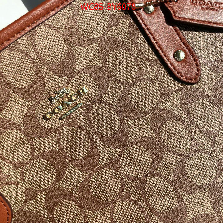 Coach Bags(4A)-Handbag- what is top quality replica ID: BY6078 $: 85USD