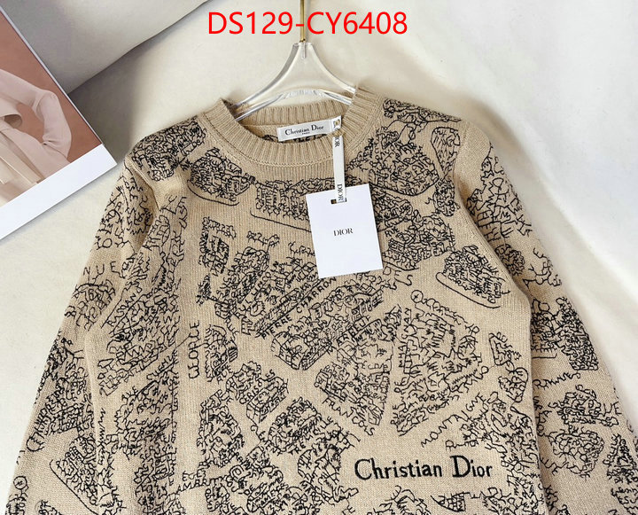 Clothing-Dior aaaaa class replica ID: CY6408 $: 129USD