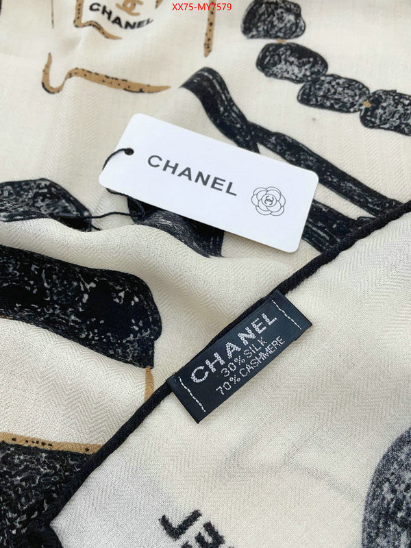 Scarf-Chanel aaaaa+ replica designer ID: MY7579 $: 75USD