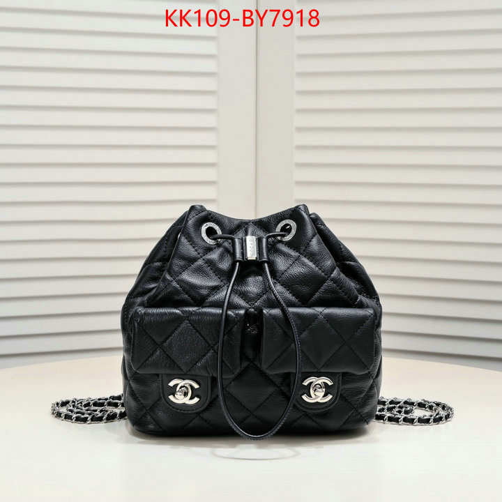 Chanel Bags(4A)-Backpack- 2023 replica wholesale cheap sales online ID: BY7918 $: 109USD