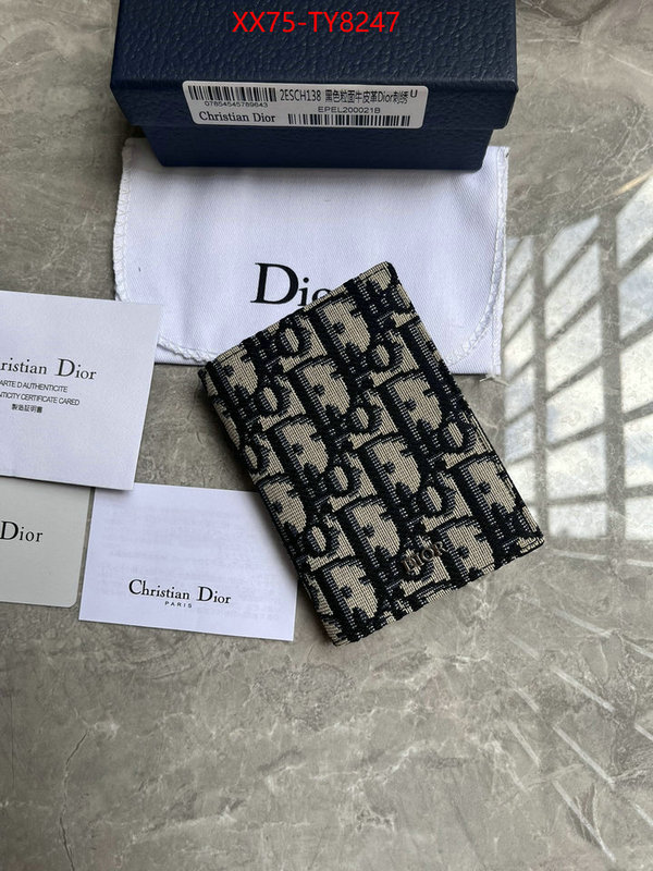 Dior Bags(TOP)-Wallet- cheap wholesale ID: TY8247 $: 75USD