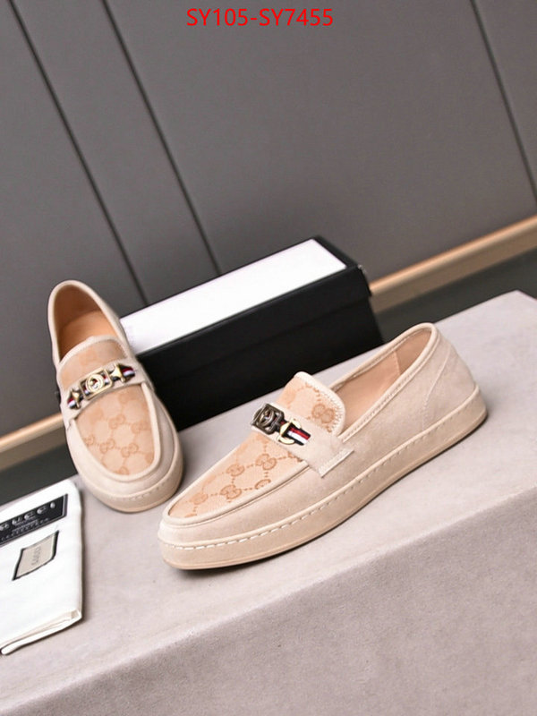 Men Shoes-Gucci high quality designer replica ID: SY7455 $: 105USD