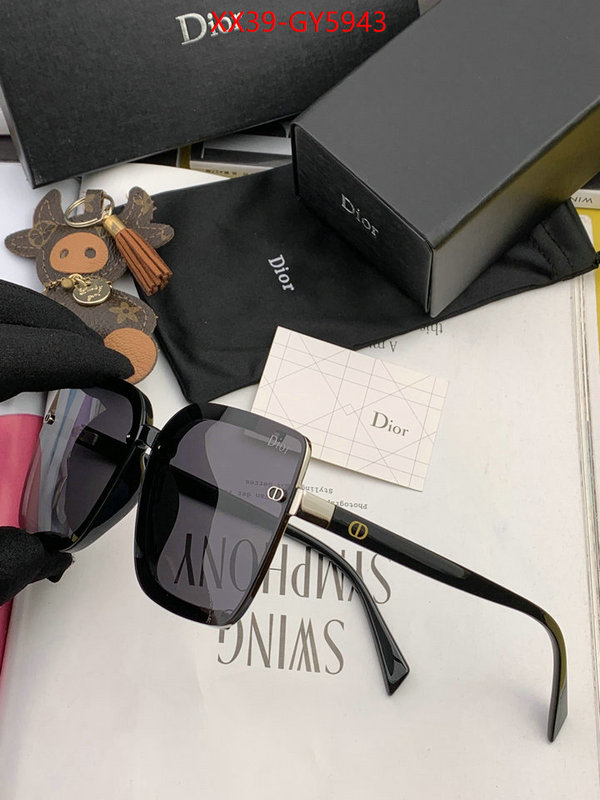 Glasses-Dior replica 1:1 ID: GY5943 $: 39USD