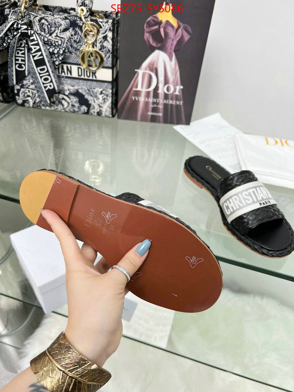 Women Shoes-Dior where should i buy to receive ID: SY5086 $: 75USD