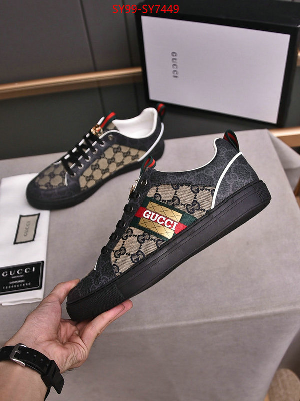 Men Shoes-Gucci where to buy high quality ID: SY7449 $: 99USD