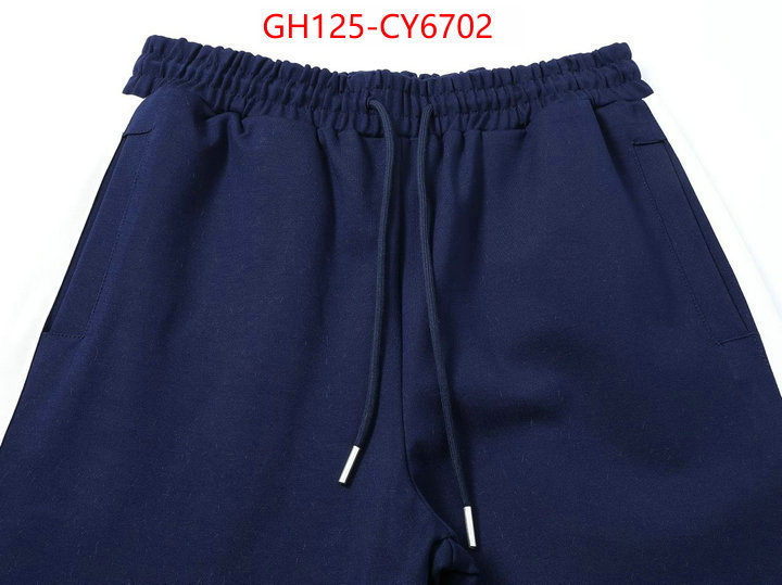 Clothing-Gucci highest quality replica ID: CY6702 $: 125USD