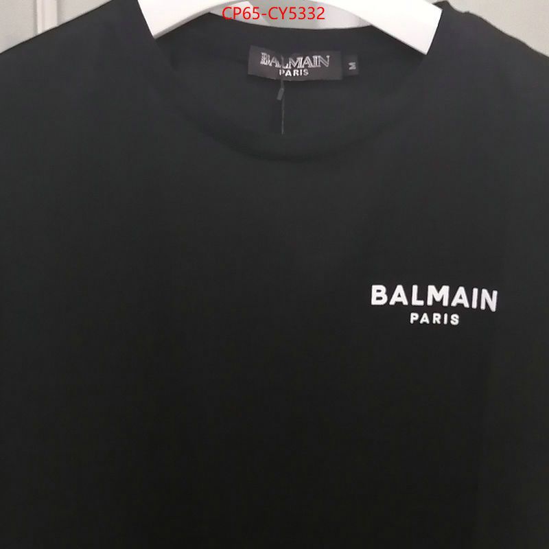 Clothing-Balmain replica 1:1 ID: CY5332 $: 65USD