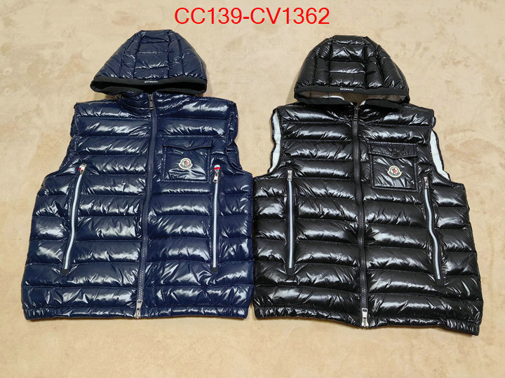 Down jacket Men-Moncler top 1:1 replica ID: CV1362 $: 139USD