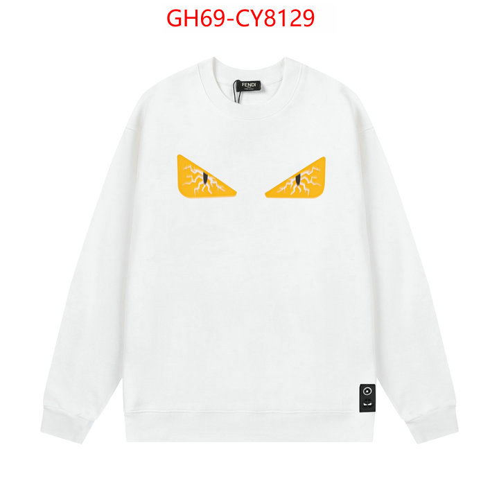 Clothing-Fendi from china 2023 ID: CY8129 $: 69USD