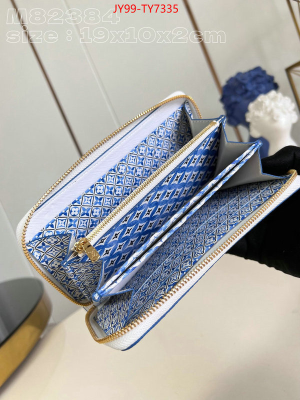 LV Bags(TOP)-Wallet what's best ID: TY7335 $: 99USD