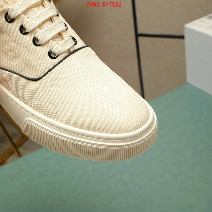 Men Shoes-LV aaaaa class replica ID: SY7532 $: 95USD