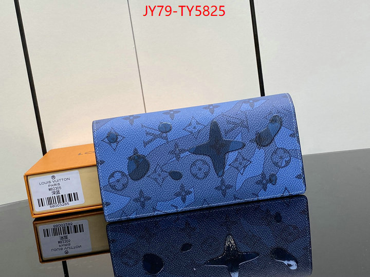 LV Bags(TOP)-Wallet 2023 aaaaa replica 1st copy ID: TY5825 $: 79USD