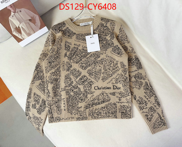 Clothing-Dior aaaaa class replica ID: CY6408 $: 129USD