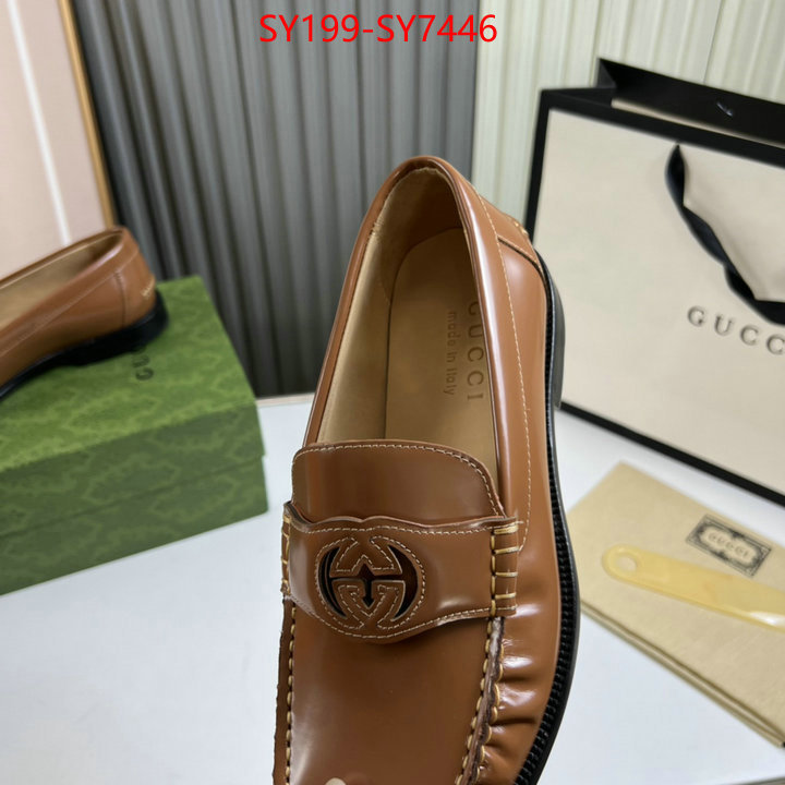 Men Shoes-Gucci found replica ID: SY7446 $: 199USD