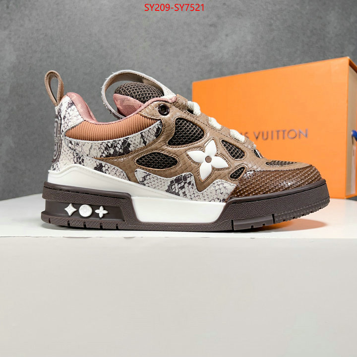 Men Shoes-LV top quality fake ID: SY7521 $: 209USD