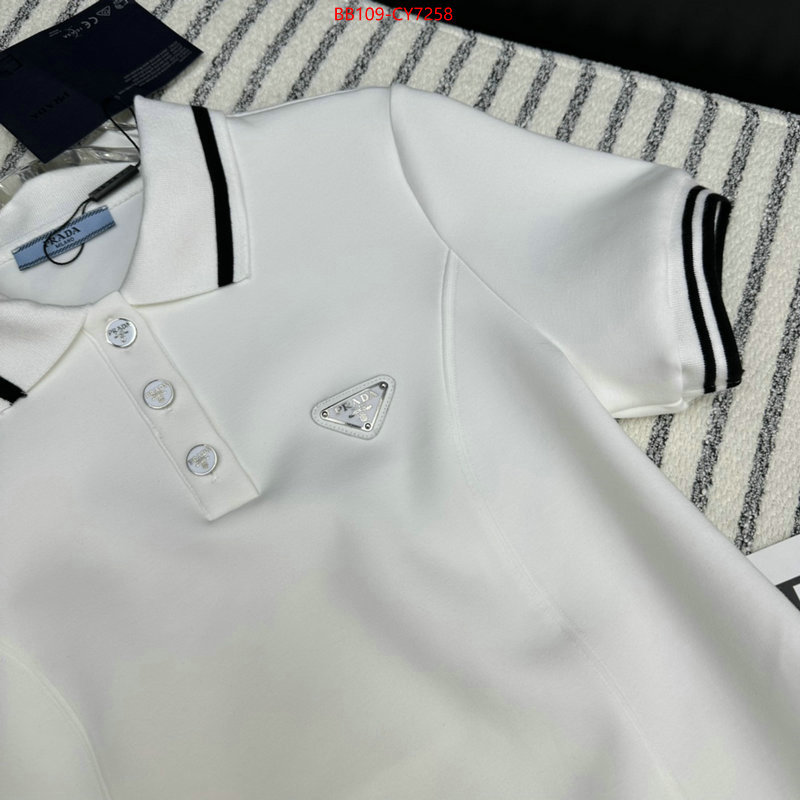 Clothing-Prada from china 2023 ID: CY7258 $: 109USD