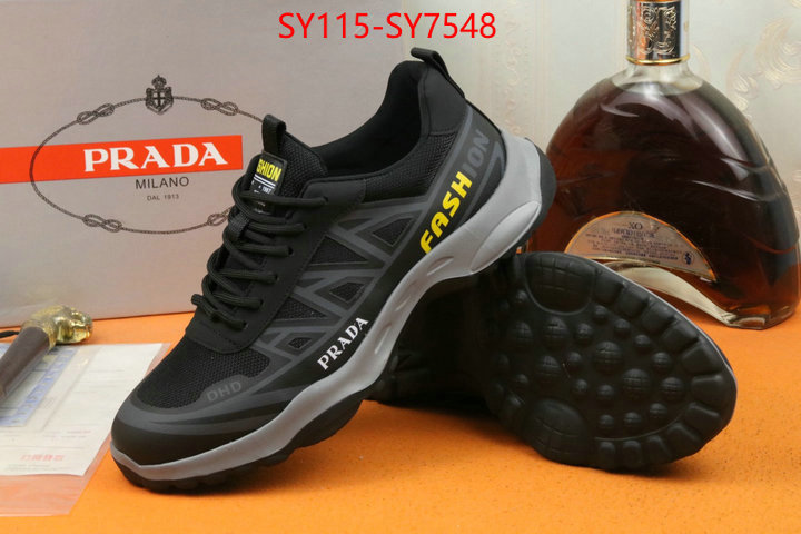 Men shoes-Prada designer ID: SY7548 $: 115USD