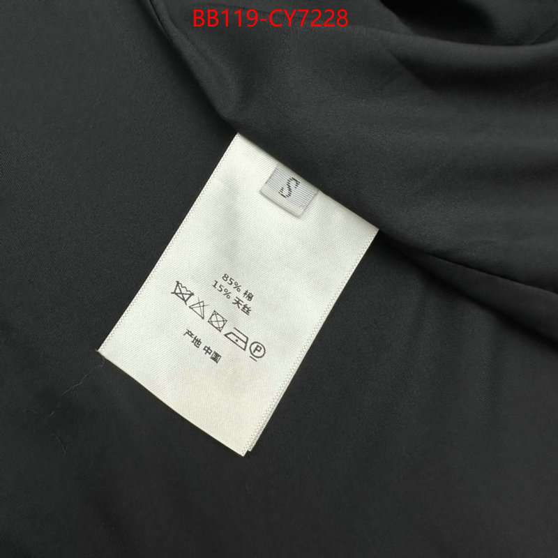 Clothing-Dior the highest quality fake ID: CY7228 $: 119USD