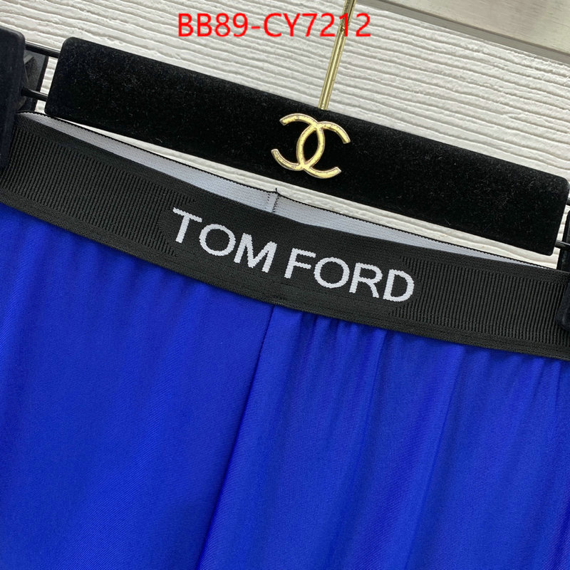 Clothing-TOM FORD cheap replica designer ID: CY7212 $: 89USD