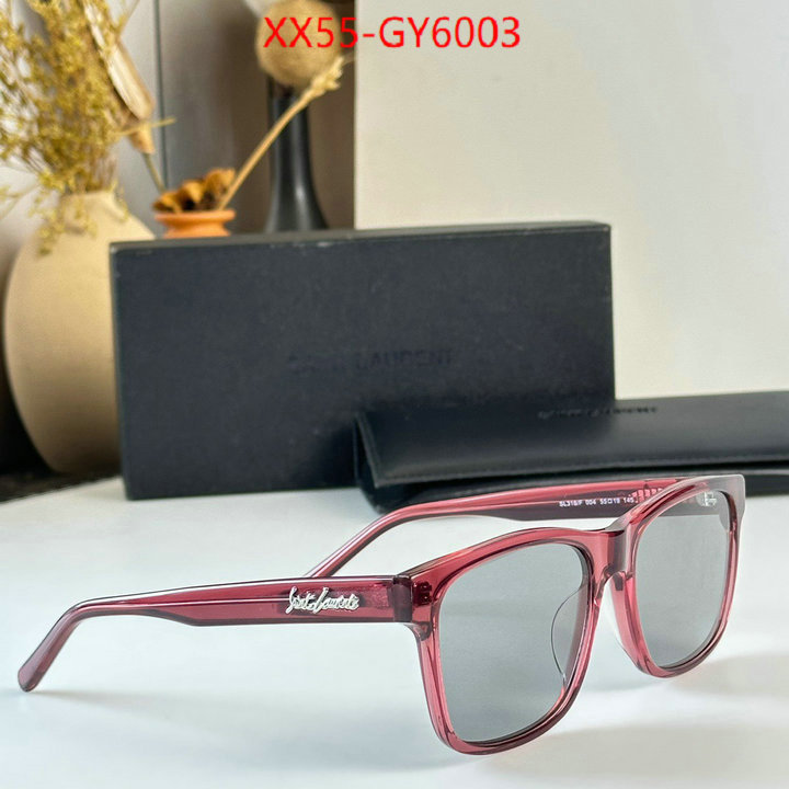 Glasses-YSL quality replica ID: GY6003 $: 55USD