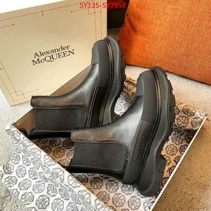 Women Shoes-Alexander McQueen first top ID: SY7958 $: 135USD