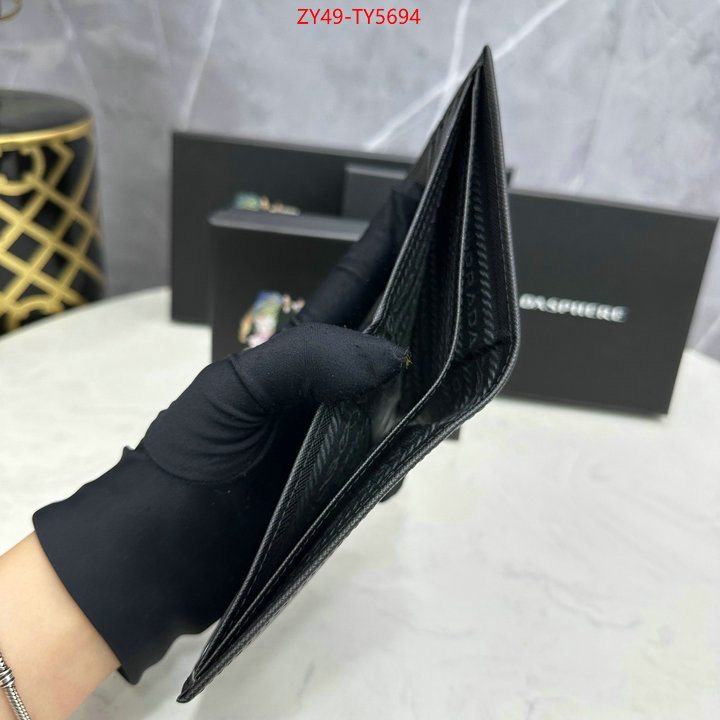 Prada Bags (4A)-Wallet top fake designer ID: TY5694 $: 49USD