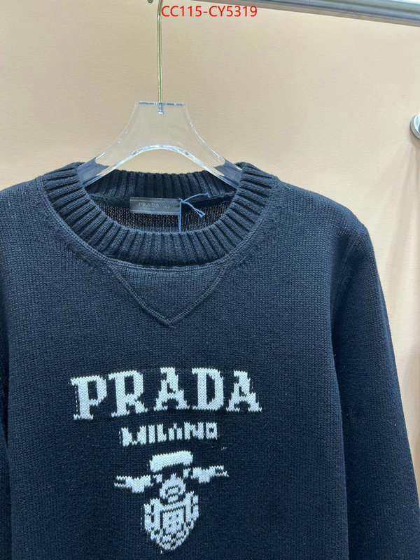 Clothing-Prada cheap ID: CY5319 $: 115USD