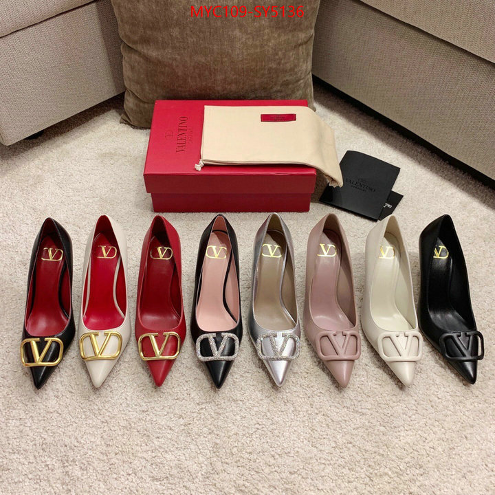 Women Shoes-Valentino best replica new style ID: SY5136 $: 109USD