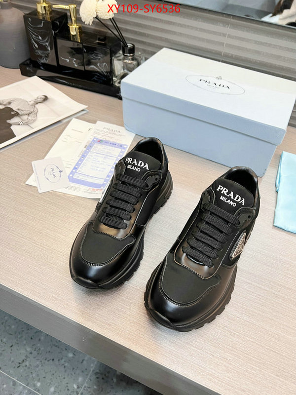 Women Shoes-Prada designer replica ID: SY6536 $: 109USD