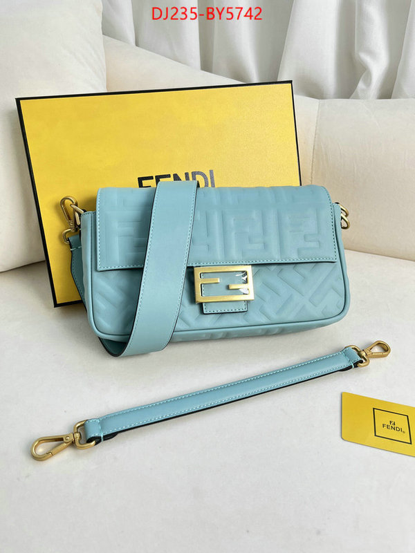 Fendi Bags(TOP)-Baguette find replica ID: BY5742 $: 235USD