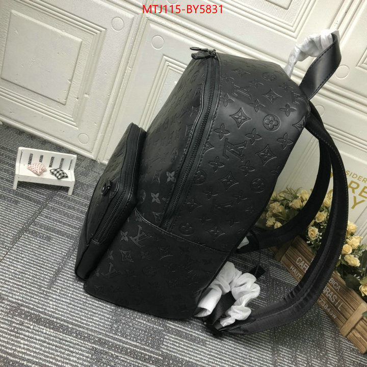 LV Bags(4A)-Backpack- 7 star replica ID: BY5831 $: 115USD