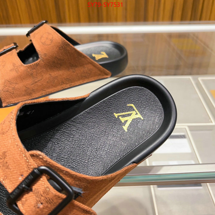 Men Shoes-LV quality replica ID: SY7531 $: 79USD