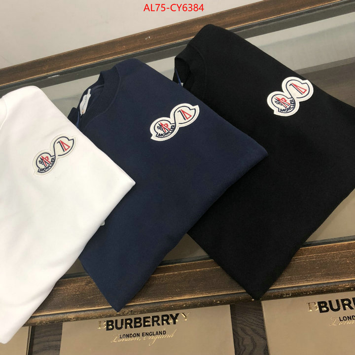 Clothing-Moncler online shop ID: CY6384 $: 75USD