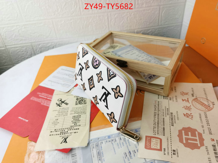 LV Bags(4A)-Wallet where should i buy replica ID: TY5682 $: 49USD