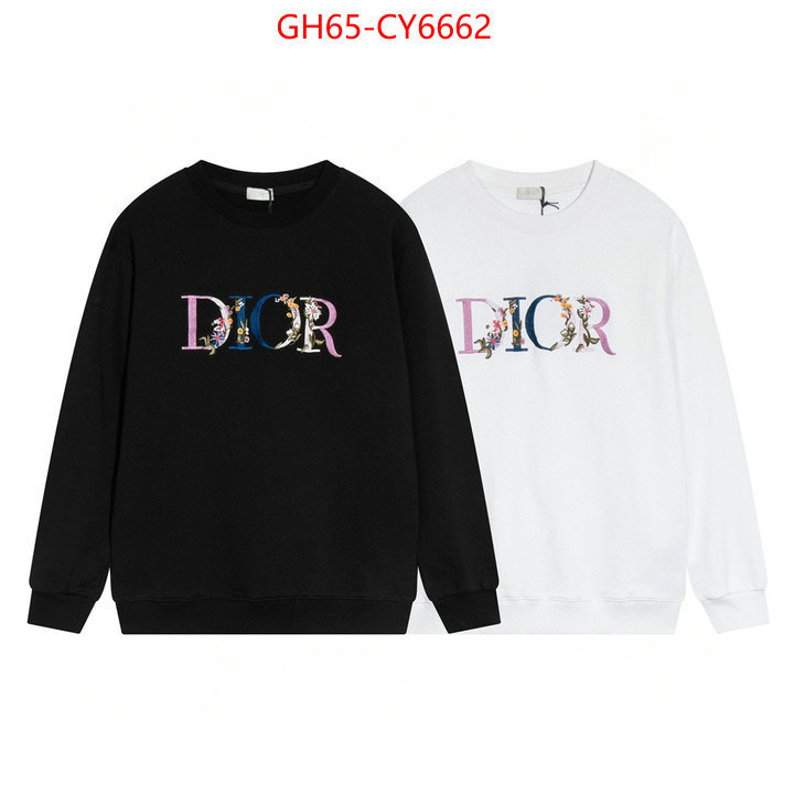 Clothing-Dior what is a counter quality ID: CY6662 $: 65USD