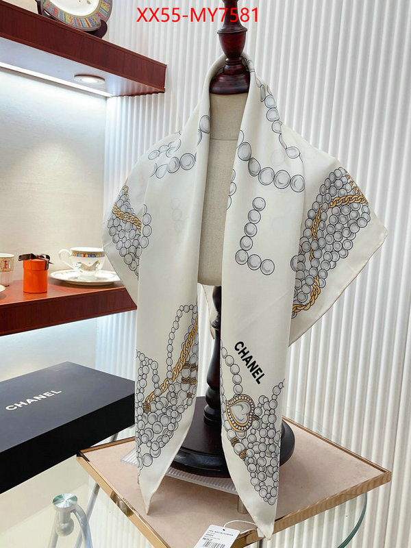 Scarf-Chanel designer 1:1 replica ID: MY7581 $: 55USD