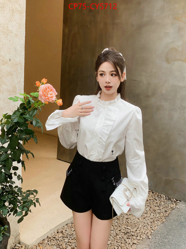 Clothing-Dior what is a counter quality ID: CY5712 $: 75USD