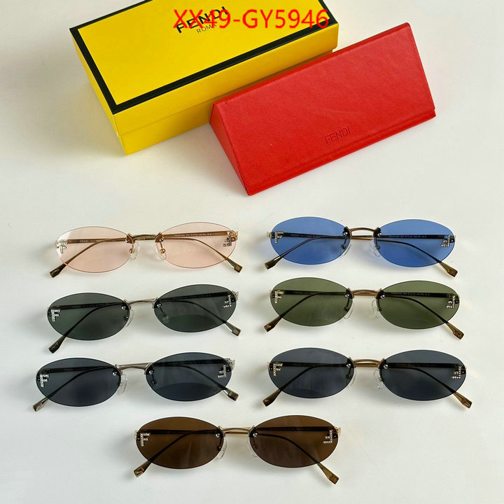 Glasses-Fendi sell high quality ID: GY5946 $: 49USD