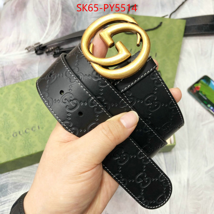 Belts-Gucci where can i buy the best 1:1 original ID: PY5514 $: 65USD