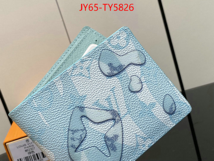 LV Bags(TOP)-Wallet replica every designer ID: TY5826 $: 65USD